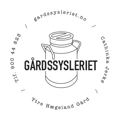 Logo von Gårdssysleriet – Ytre Hægeland Gård