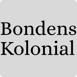 Logo of Bondens Kolonial